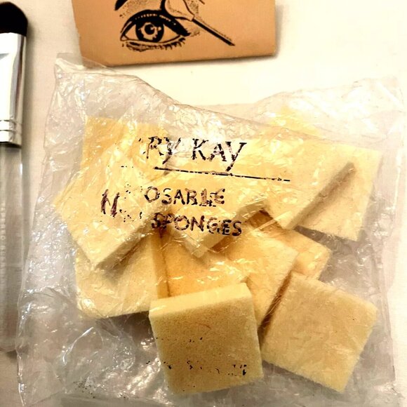 14 +Mix lot of Makeup Cosmetics Fake Eyelashes Mirror Eyebrow Pencil Applicators - Picture 9 of 14